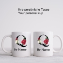 Tasse mit Monogramm Q